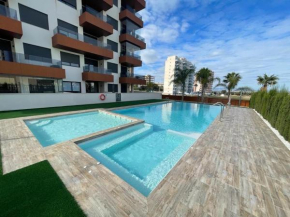 Family-friendly apartment in Guardamar for up to 6
